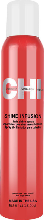 CHI Shine Infusion Spray 150ml για μεταξένια λάμψη & απαλότητα στα μαλλιά