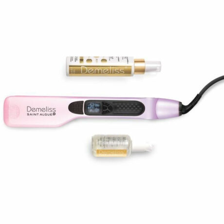 Ισιωτική Ατμού Demeliss Titanium Dreams Steam Straightener +2 Κρέμες 3964 για επαγγελματικό ίσιωμα & προστασία μαλλιών