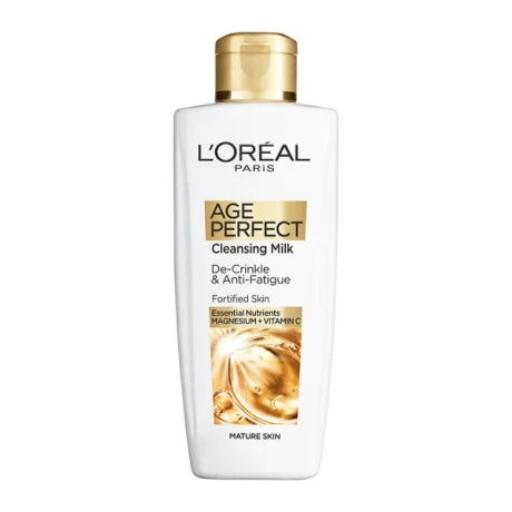 L'Oreal Dermo-Expertise Age Perfect Lait 200ml για απαλό καθαρισμό & ενυδάτωση της ώριμης επιδερμίδας