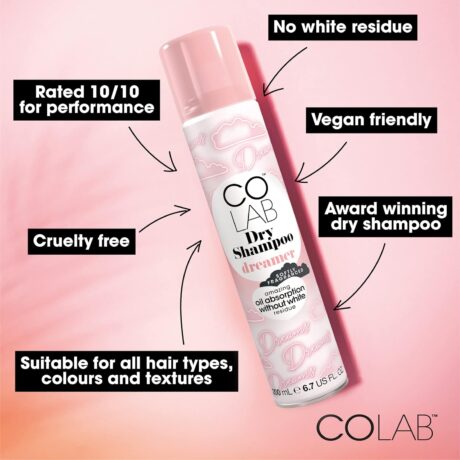 Colab Dry Shampoo Dreamer 200ml 4