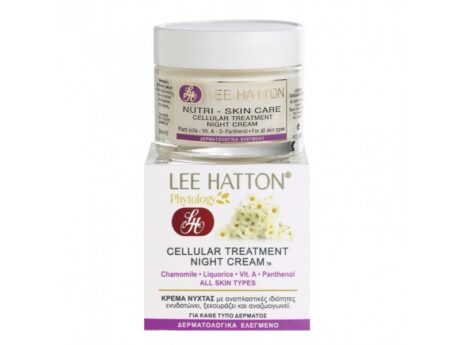Lee Hatton Cellular Treatment Night Cream 50ml – Κρέμα νυκτός για βαθιά αναδόμηση και αναζωογόνηση της επιδερμίδας κατά τη διάρκεια της νύχτας