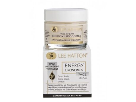 Lee Hatton Energy Liposomes Face Cream Day Cream 50ml – Κρέμα ημέρας για ενυδάτωση, θρέψη και αντιγηραντική προστασία με λιποσώματα και βιταμίνες
