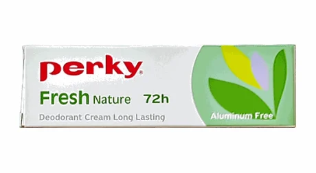 Perky Fresh Nature Deodorant Cream 30ml – Φυσική αποσμητική κρέμα με vegan σύνθεση