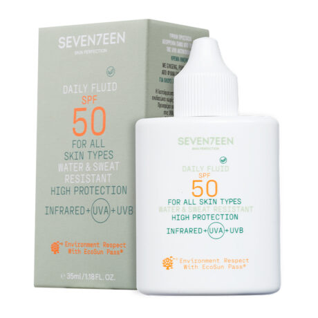 Αντηλιακή Κρέμα Seventeen Daily Fluid SPF50 35ml για προστασία & ενυδάτωση