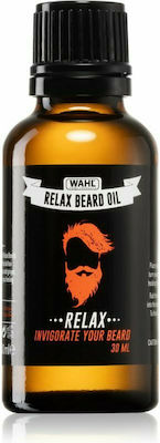 Wahl Relax Oil 30ml – Λάδι χαλάρωσης και περιποίησης για δέρμα και γένια με θρεπτικά συστατικά και ενυδατική δράση