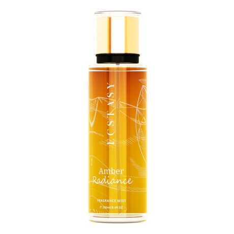 Body Mist Ecstasy Amber Radiance 250ml με ζεστές νότες κεχριμπαριού & βανίλιας
