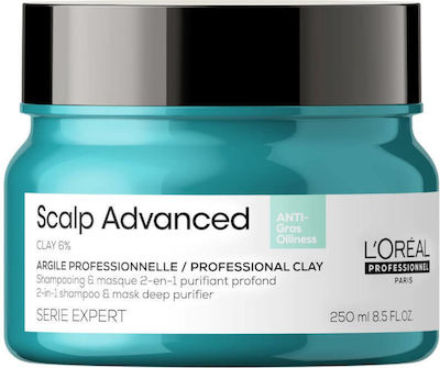 'Μάσκα μαλλιών L’Oréal Scalp Advanced 2-in-1 για τριχωτό & μήκη