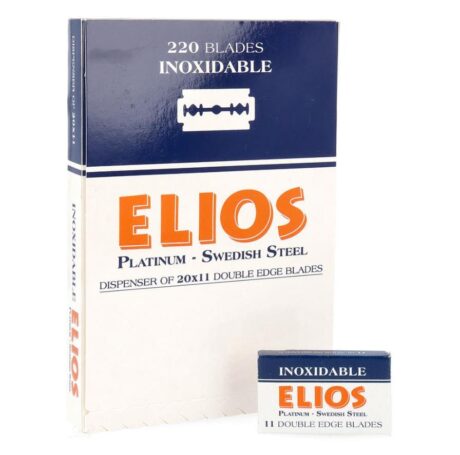 Ξυραφάκια Elios – Διπλής ακμής για βαθύ και άνετο ξύρισμα