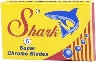 Shark Super Chrome Ανταλλακτικές Λεπίδες 5 τμχ για ξυράφια φαλτσέτες και safety razors